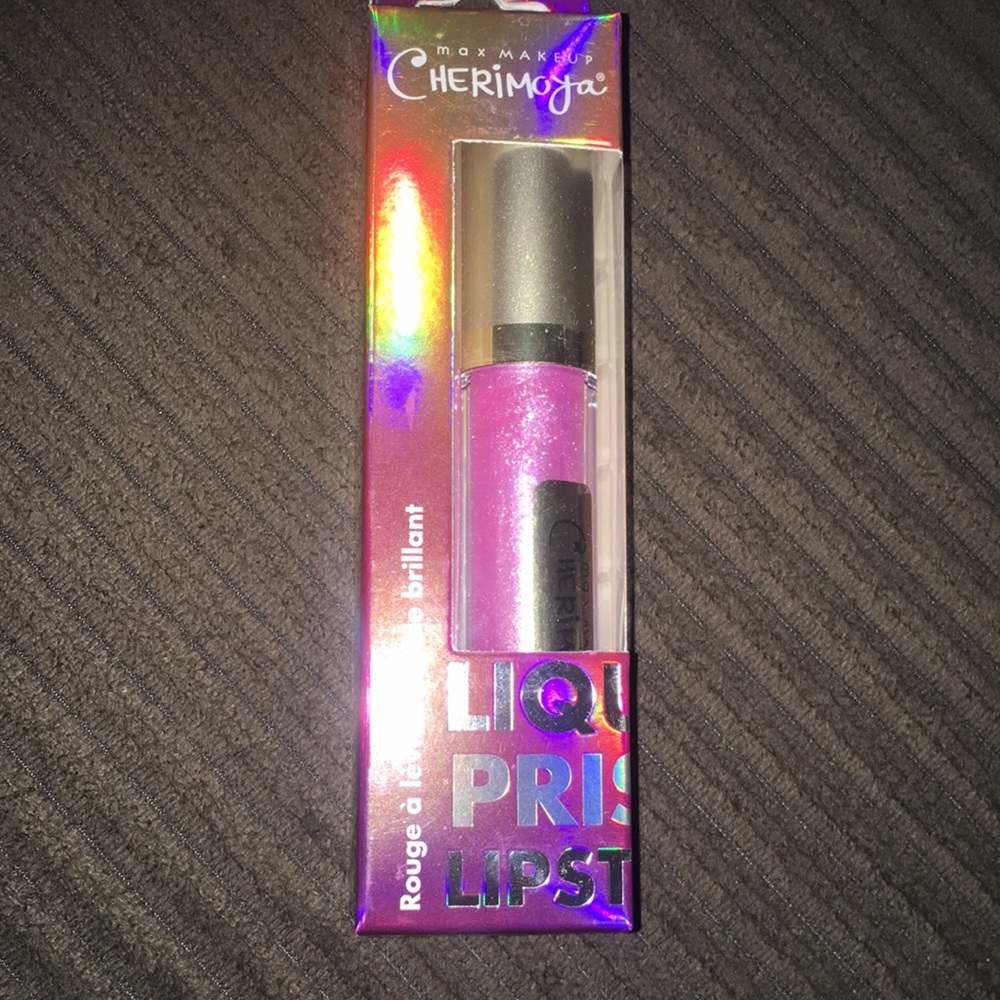 Max makeup Cherimoya liquid lipstick prism